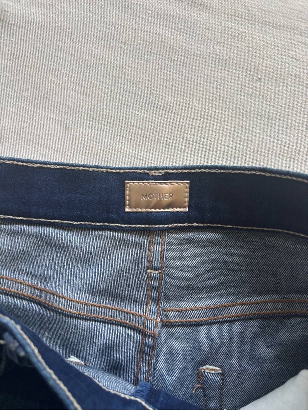 Mother The Hustler Ankle Fray Jeans Home Movies Wash 26 High Rise Flare - Picture 3 of 11